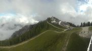 Archived webcam image showing Tarvisio - Monte Lussari top station on 25 Aug 2026 at 16:09