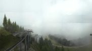 Archived webcam image showing Tarvisio - Monte Lussari top station on 25 Aug 2026 at 12:09