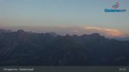 Archiviertes Webcam Bild: Schoppernau - Diedamskopf am 12.07.2026 um 01:43 Uhr