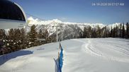 Archiviertes Webcam Bild: Panorama Mountain: Mile 1 Express Lift am 18.04.2026 um 18:13 Uhr