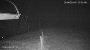Archived webcam image showing Panorama Mountain Resort Mile 1 Express Lift on 6 Aug 2026 at 10:56