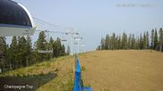 Archived webcam image showing Panorama Mountain Resort Mile 1 Express Lift on 6 Aug 2026 at 20:56