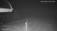 Archived webcam image showing Panorama Mountain Resort Mile 1 Express Lift on 9 Aug 2026 at 10:31