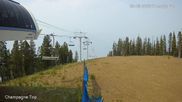 Archived webcam image showing Panorama Mountain Resort Mile 1 Express Lift on 9 Aug 2026 at 22:31