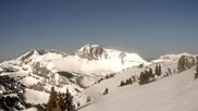 Archived webcam image showing Cody Bowl Jackson Hole Mountain Resort on 20 Apr 2026 at 16:15