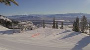 Archived webcam image showing Thunder Quad Chair Jackson Hole Mountain Resort on 26 Feb 2026 at 16:15