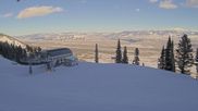 Archived webcam image showing Thunder Quad Chair Jackson Hole Mountain Resort on 27 Feb 2026 at 00:28