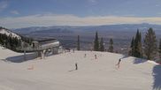 Archived webcam image showing Thunder Quad Chair Jackson Hole Mountain Resort on 18 Mar 2026 at 16:01