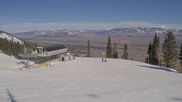 Archived webcam image showing Thunder Quad Chair Jackson Hole Mountain Resort on 18 Mar 2026 at 22:01