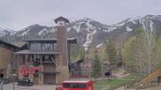 Archived webcam image showing Tram Station Jackson Hole Mountain Resort on 13 Apr 2026 at 00:32