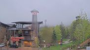 Archived webcam image showing Tram Station Jackson Hole Mountain Resort on 21 May 2026 at 14:27