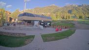 Archived webcam image showing Base Bridger Gondola Jackson Hole Mountain Resort on 27 May 2026 at 14:53