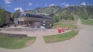 Archived webcam image showing Base Bridger Gondola Jackson Hole Mountain Resort on 27 May 2026 at 20:53