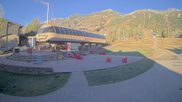 Archived webcam image showing Base Bridger Gondola Jackson Hole Mountain Resort on 19 Oct 2026 at 16:04