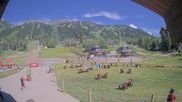 Archived webcam image showing Base Sweetwater Teewinot Jackson Hole on 7 Jul 2026 at 18:12