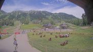 Archived webcam image showing Base Sweetwater Teewinot Jackson Hole on 7 Jul 2026 at 20:12