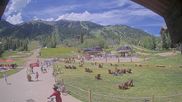 Archived webcam image showing Base Sweetwater Teewinot Jackson Hole on 7 Jul 2026 at 22:12