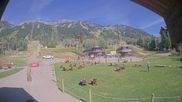 Archived webcam image showing Base Sweetwater Teewinot Jackson Hole on 26 Aug 2026 at 18:49