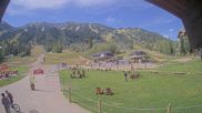 Archived webcam image showing Base Sweetwater Teewinot Jackson Hole on 27 Aug 2026 at 00:20