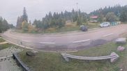 Archived webcam image showing Lac Blanc - Top station chair lift on 4 Oct 2026 at 18:07