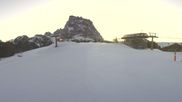 Archived webcam image showing Col dei Baldi on Feb 26, 2026 at 7:18 AM