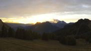 Archived webcam image showing Col dei Baldi on 10 Oct 2026 at 18:13