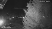 Archiviertes Webcam Bild: Zentrum Les Gets - Blick zur Mont Chery Piste am 29.08.2026 um 02:30 Uhr