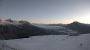 Archived webcam image showing Schöneben: Top Station Rojen Chair Lift on 22 Apr 2026 at 06:53