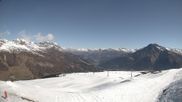 Archived webcam image showing Schöneben: Top Station Rojen Chair Lift on 22 Apr 2026 at 10:53