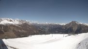 Archived webcam image showing Schöneben: Top Station Rojen Chair Lift on 22 Apr 2026 at 12:53