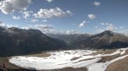 Archived webcam image showing Schöneben: Top Station Rojen Chair Lift on 23 May 2026 at 18:37