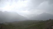 Archived webcam image showing Schöneben: Top Station Rojen Chair Lift on 15 Jul 2026 at 12:14