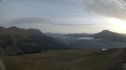 Archived webcam image showing Schöneben: Top Station Rojen Chair Lift on 27 Aug 2026 at 07:29