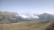 Archived webcam image showing Schöneben: Top Station Rojen Chair Lift on 27 Aug 2026 at 10:29