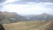 Archived webcam image showing Schöneben: Top Station Rojen Chair Lift on 27 Aug 2026 at 12:29