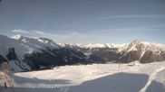 Archived webcam image showing Schöneben: Top Station Rojen Chair Lift on 28 Feb 2026 at 16:58