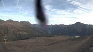 Archived webcam image showing Schöneben: Top Station Rojen Chair Lift on 15 Oct 2026 at 08:18