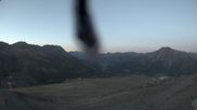 Archived webcam image showing Schöneben: Top Station Rojen Chair Lift on 15 Oct 2026 at 18:18