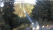 Archived webcam image showing Geierlay Suspension Bridge near Mörsdorf on 20 Jun 2026 at 18:39