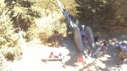 Archived webcam image showing Geierlay Suspension Bridge near Mörsdorf on 8 Aug 2026 at 12:22