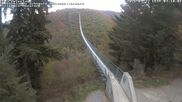 Archived webcam image showing Geierlay Suspension Bridge near Mörsdorf on 22 Sep 2026 at 07:53