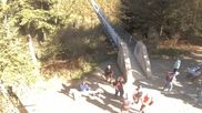 Archived webcam image showing Geierlay Suspension Bridge near Mörsdorf on 22 Sep 2026 at 12:53