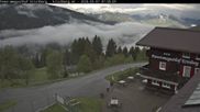 Archived webcam image showing Mountain Restaurant Kristberg on 7 May 2026 at 07:00