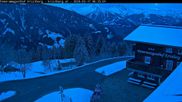 Archived webcam image showing Mountain Restaurant Kristberg on 17 Mar 2026 at 06:40