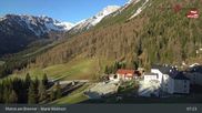 Archived webcam image showing Matrei am Brenner: Pilgrimage Maria Waldrast on 24 Apr 2026 at 07:26