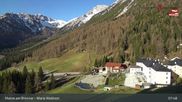Archived webcam image showing Matrei am Brenner: Pilgrimage Maria Waldrast on 24 Apr 2026 at 08:26