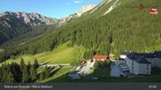 Archived webcam image showing Matrei am Brenner: Pilgrimage Maria Waldrast on 7 Jul 2026 at 07:22