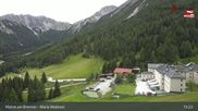 Archived webcam image showing Matrei am Brenner: Pilgrimage Maria Waldrast on 7 Jul 2026 at 15:22