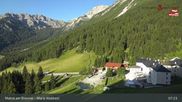 Archived webcam image showing Matrei am Brenner: Pilgrimage Maria Waldrast on 12 Jul 2026 at 07:38