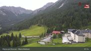 Archived webcam image showing Matrei am Brenner: Pilgrimage Maria Waldrast on 1 Aug 2026 at 07:33